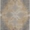 Edge Collections - 8' X 10' - Gray - Floral Pattern Area Rug for Inviting Spaces - 1 Piece